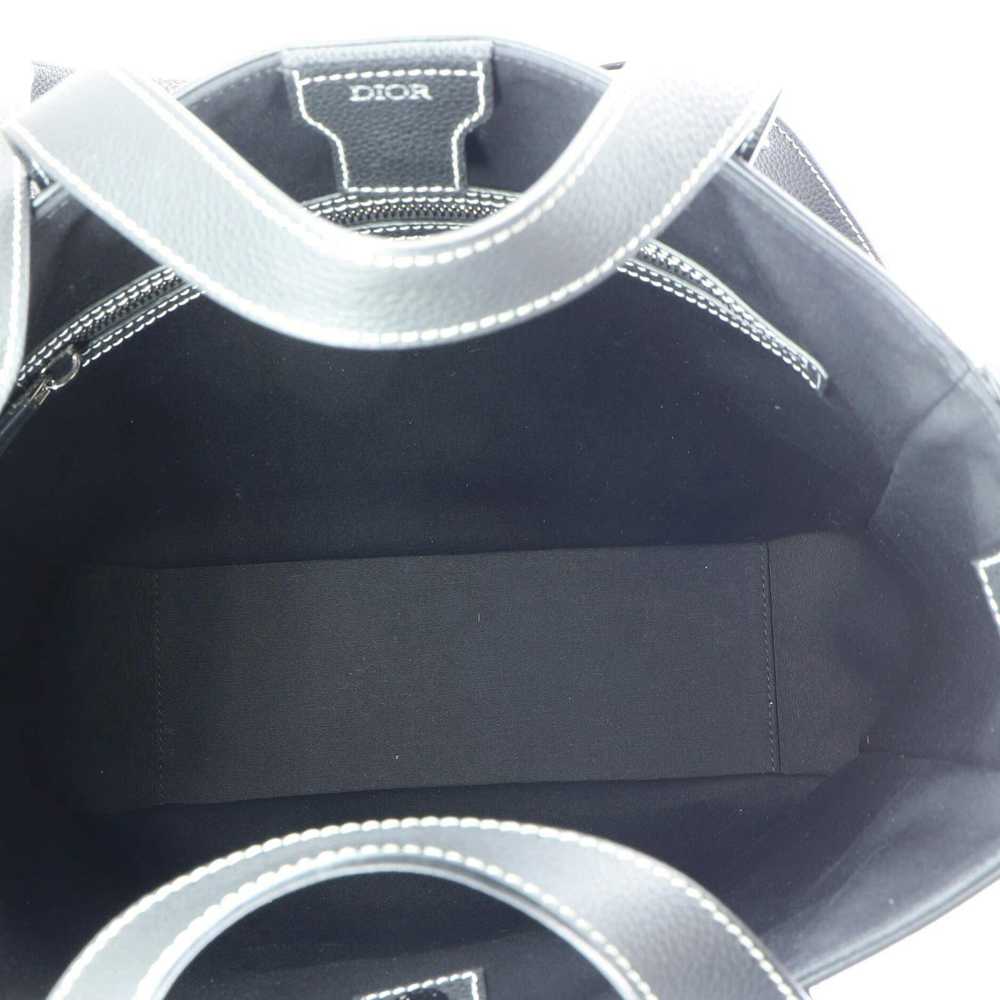 Dior Saddle Tote Leather Tall - image 5