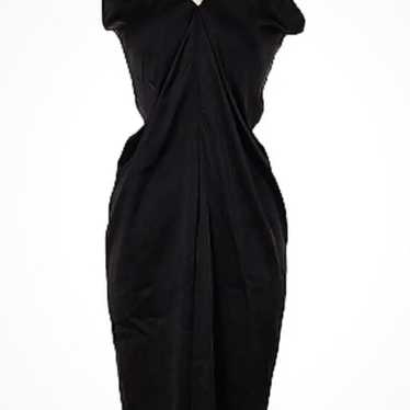 Nanushka black cocktail dress. Cross back dress. … - image 1