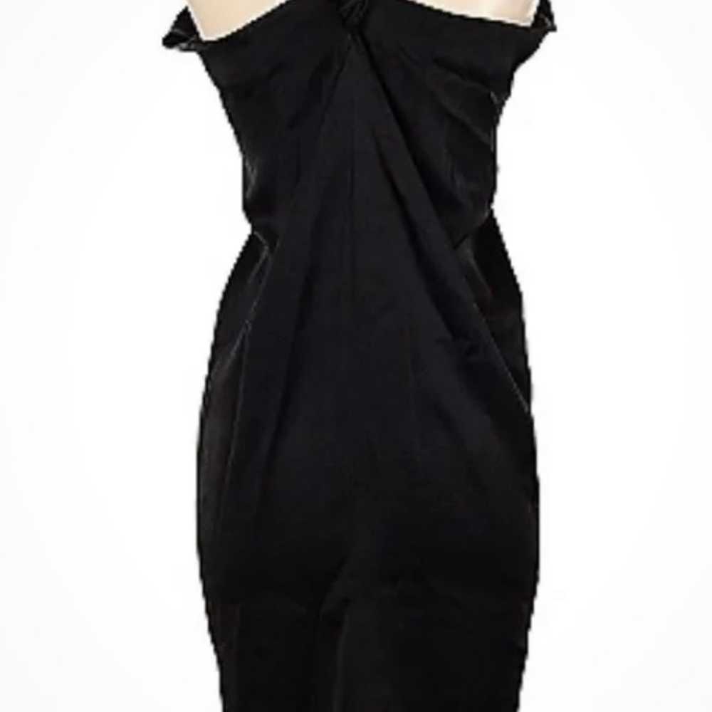 Nanushka black cocktail dress. Cross back dress. … - image 2