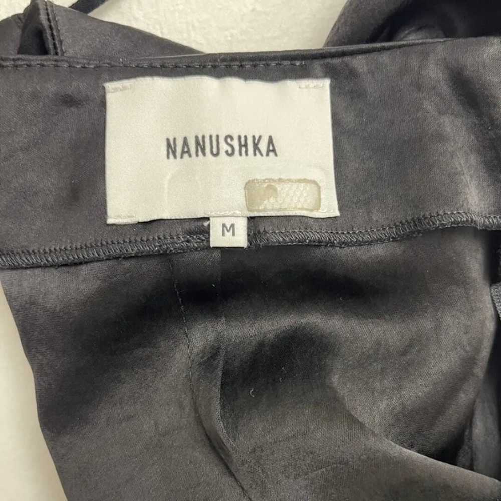 Nanushka black cocktail dress. Cross back dress. … - image 4