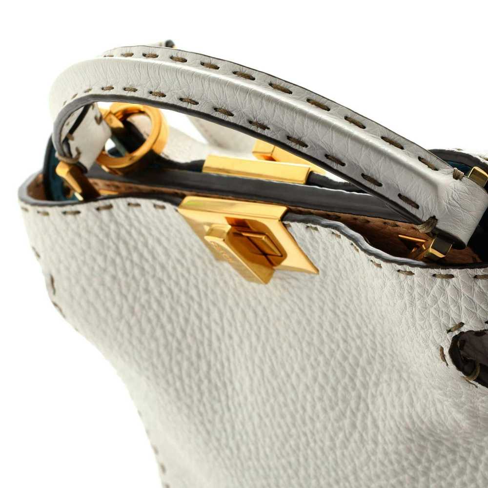 Fendi Iconic Selleria Peekaboo Bag Leather Small - image 7