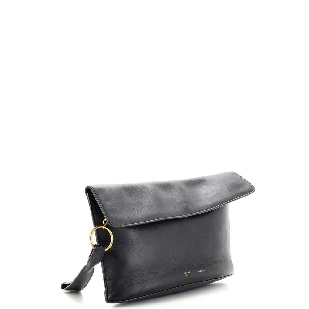 Celine Curved Evening Clutch Leather None - image 2