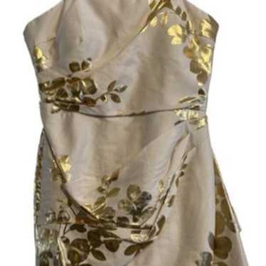 Maggy London Golden Dress