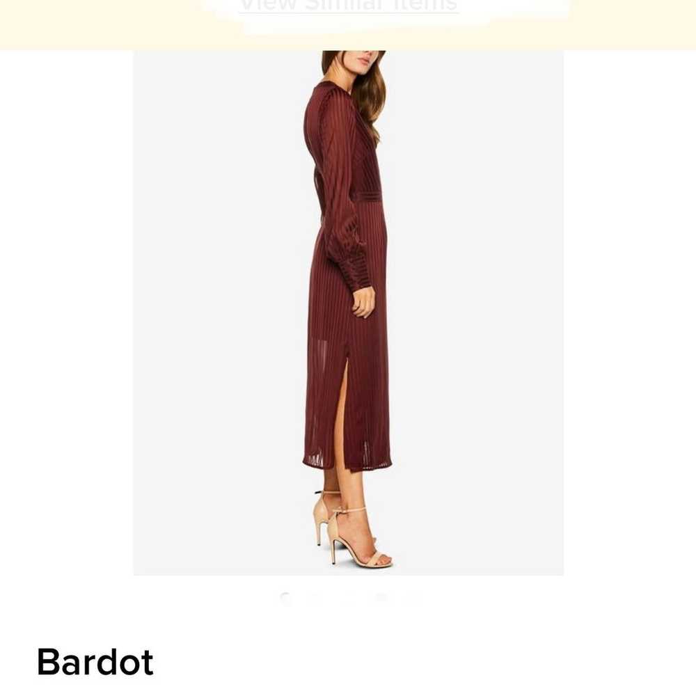 bardot dress - image 2