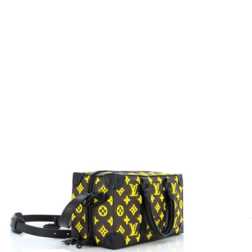 Louis Vuitton Trunk Speedy Bag Monogram Tuffetage… - image 2