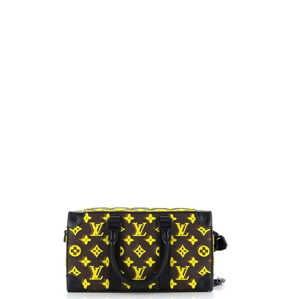 Louis Vuitton Trunk Speedy Bag Monogram Tuffetage… - image 3