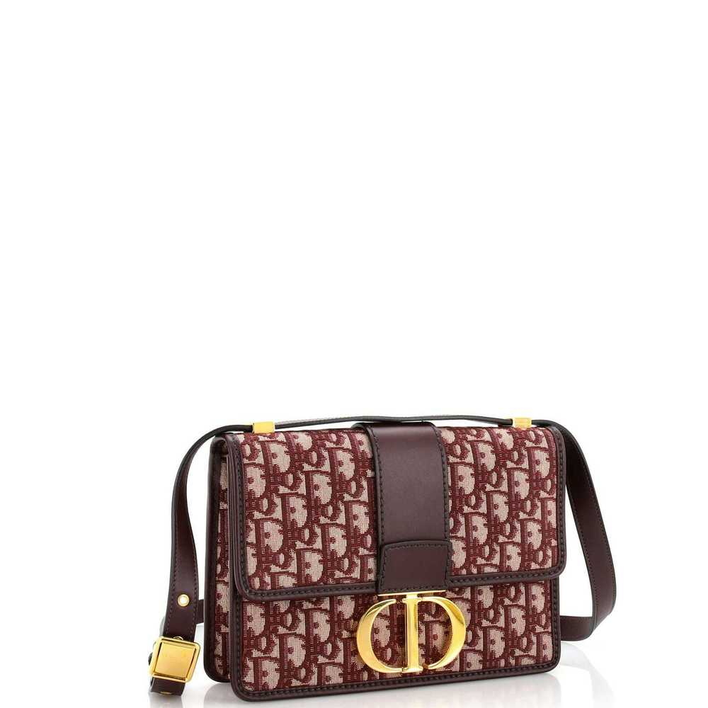 Dior 30 Montaigne Flap Bag Oblique Canvas None - image 2