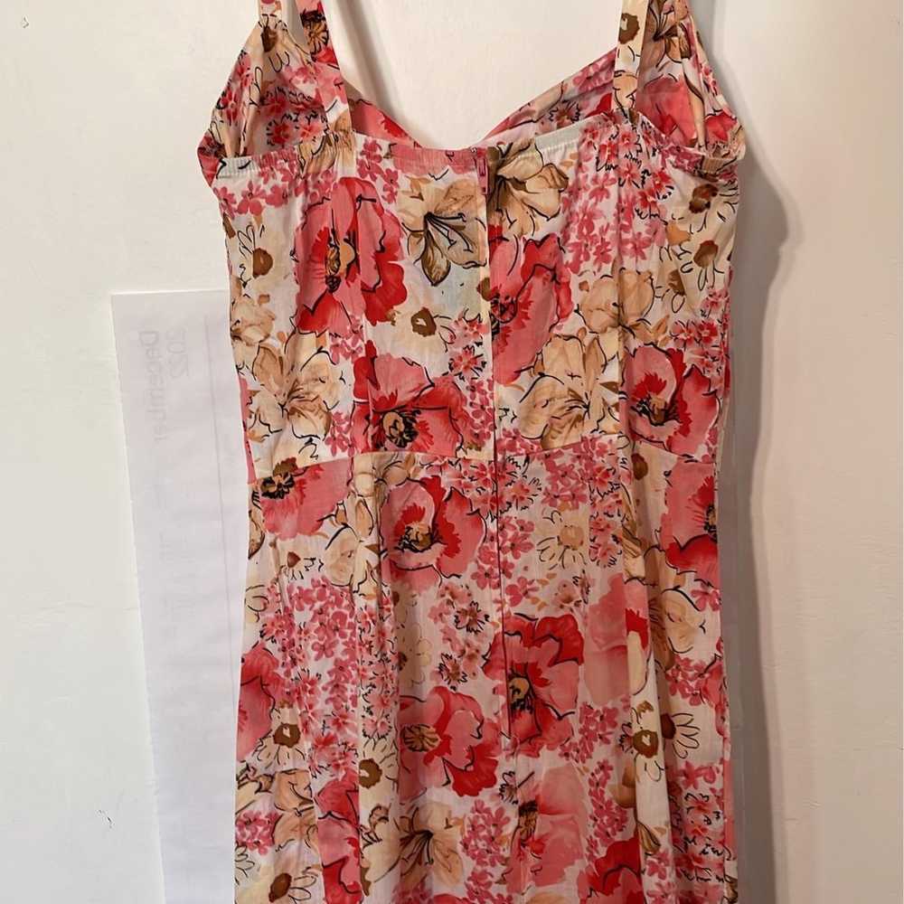 Stop Staring! Floral Wiggle Dress, size Large VLV - image 6