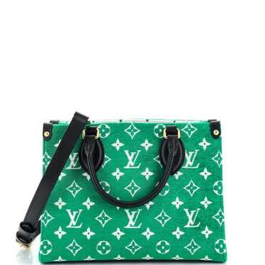 Louis Vuitton OnTheGo Tote LV Match Monogram Jacq… - image 1