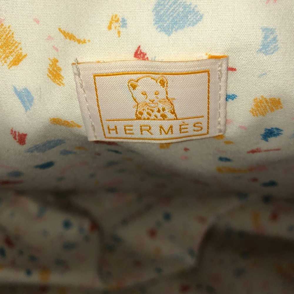 Hermes Passe-Passe Nappy Tote Striped Canvas None - image 7