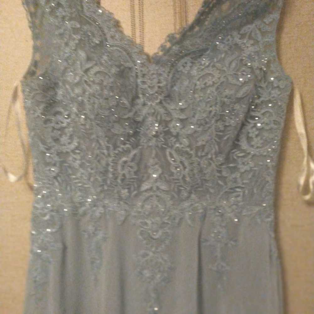 Beautiful Periwinkle Blue prom dress - image 2