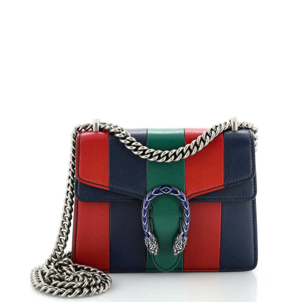 Gucci Dionysus Bag Colorblock Leather Mini - image 1