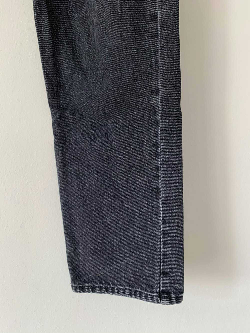 Balenciaga SS18 Washed Grey Jeans - image 4