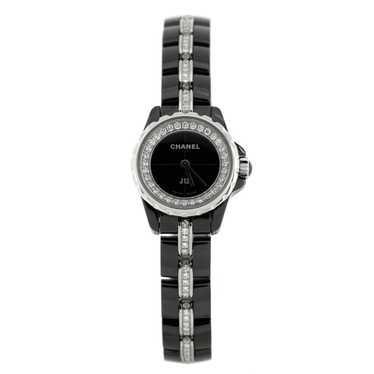 Chanel J12 XS Quartz Watch Ceramic and Stainless S