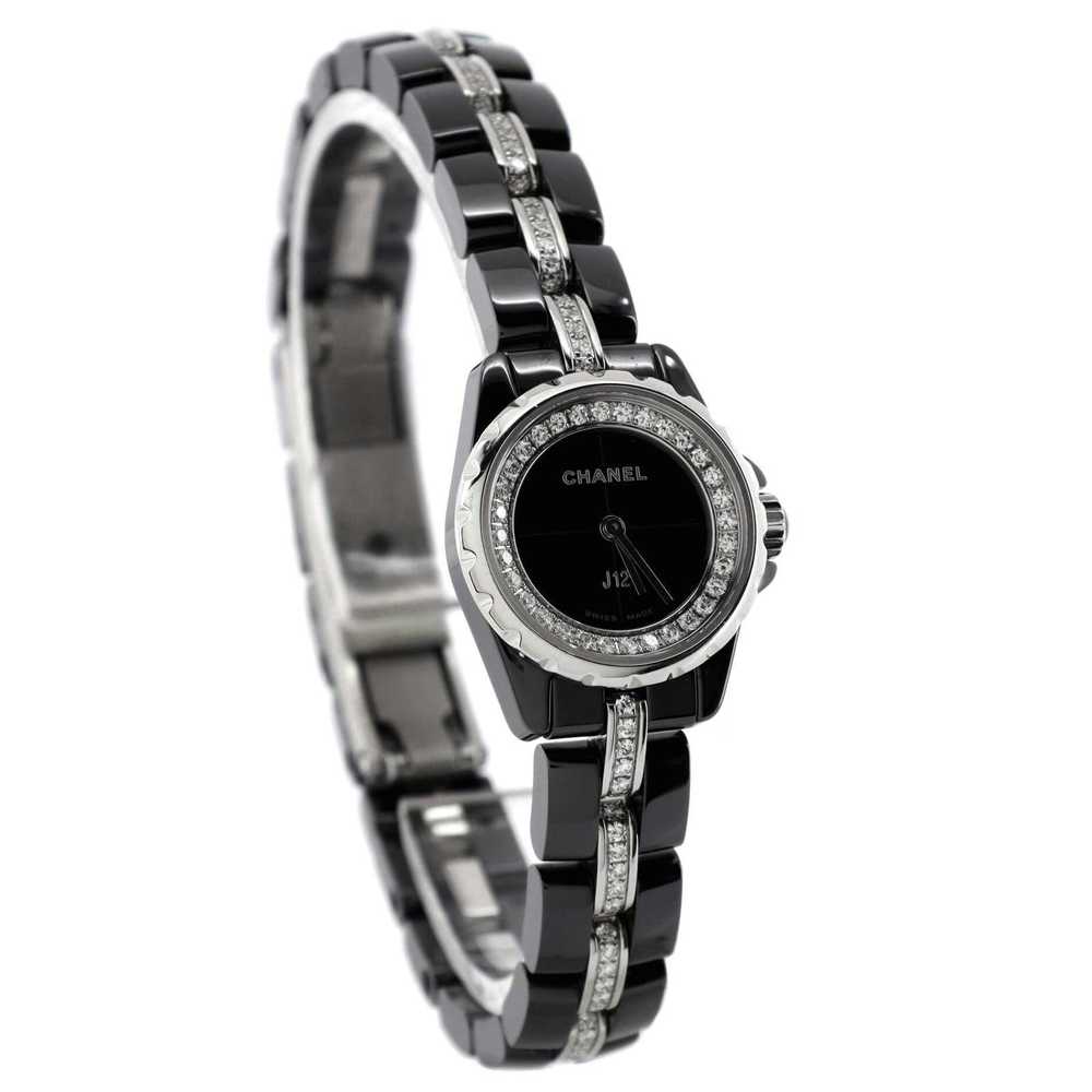 Chanel J12 XS Quartz Watch Ceramic and Stainless … - image 2
