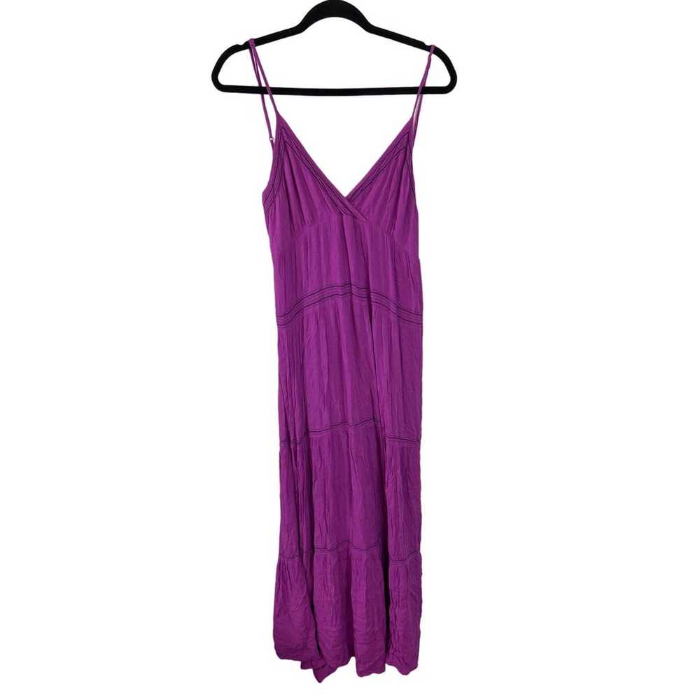 BA&SH Robe Nadja Dress Halter Maxi Sleeveless Dre… - image 1