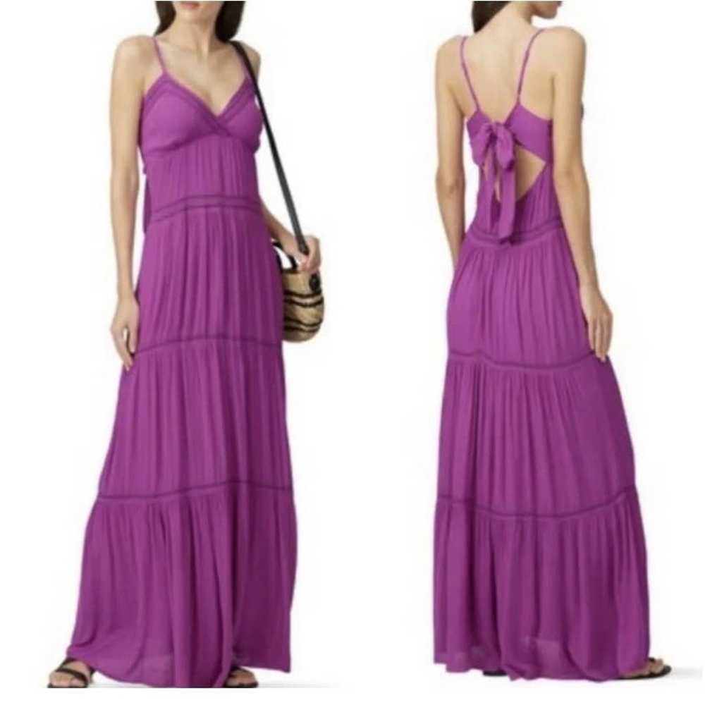 BA&SH Robe Nadja Dress Halter Maxi Sleeveless Dre… - image 6