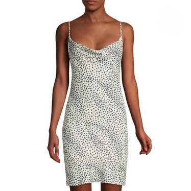 FLEUR DU MAL Leopard Silk Slip Dress - size Large - image 1