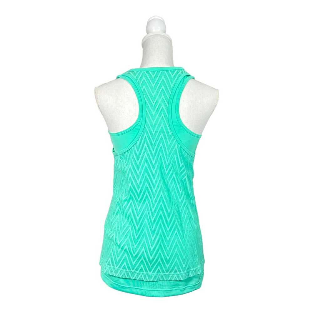 Fila Fila Sport Teal Green Double Layer Lace Race… - image 3