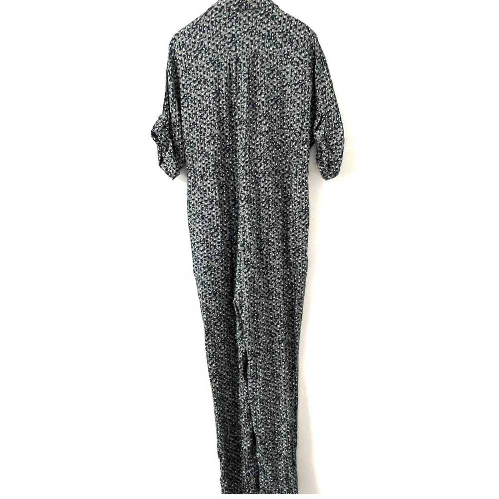 Brora Graphic Print Batwing Sleeve Jumpsuit Size … - image 12