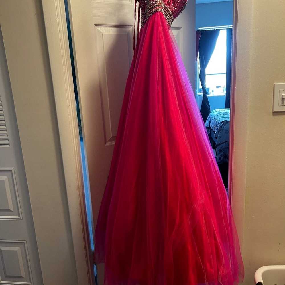 PINK prom dress/formal dress - image 11