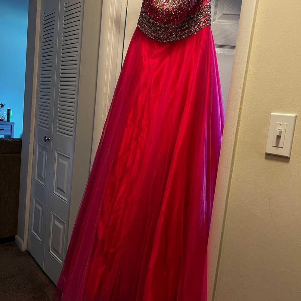 PINK prom dress/formal dress - image 4