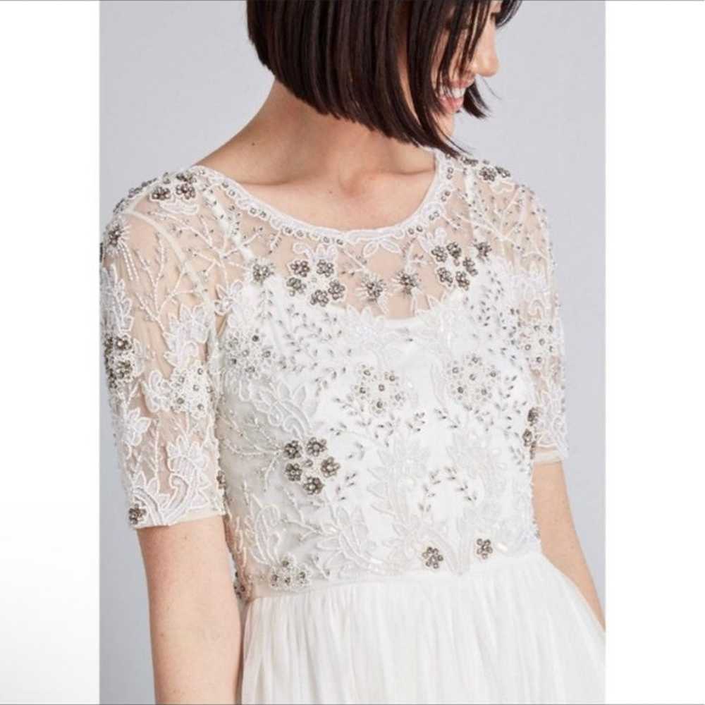 Modcloth White Maxi dress - image 3