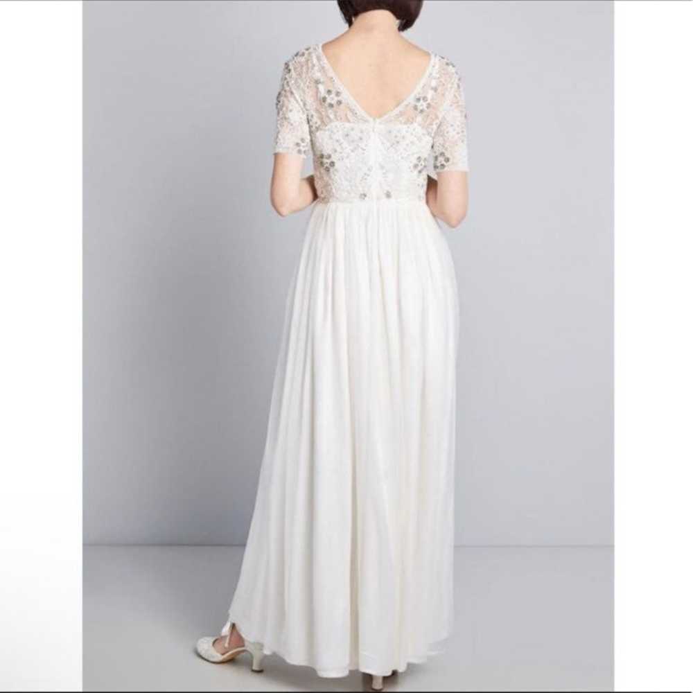 Modcloth White Maxi dress - image 4