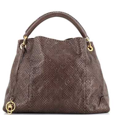 Louis Vuitton Artsy Handbag Monogram Embossed Pyt… - image 1