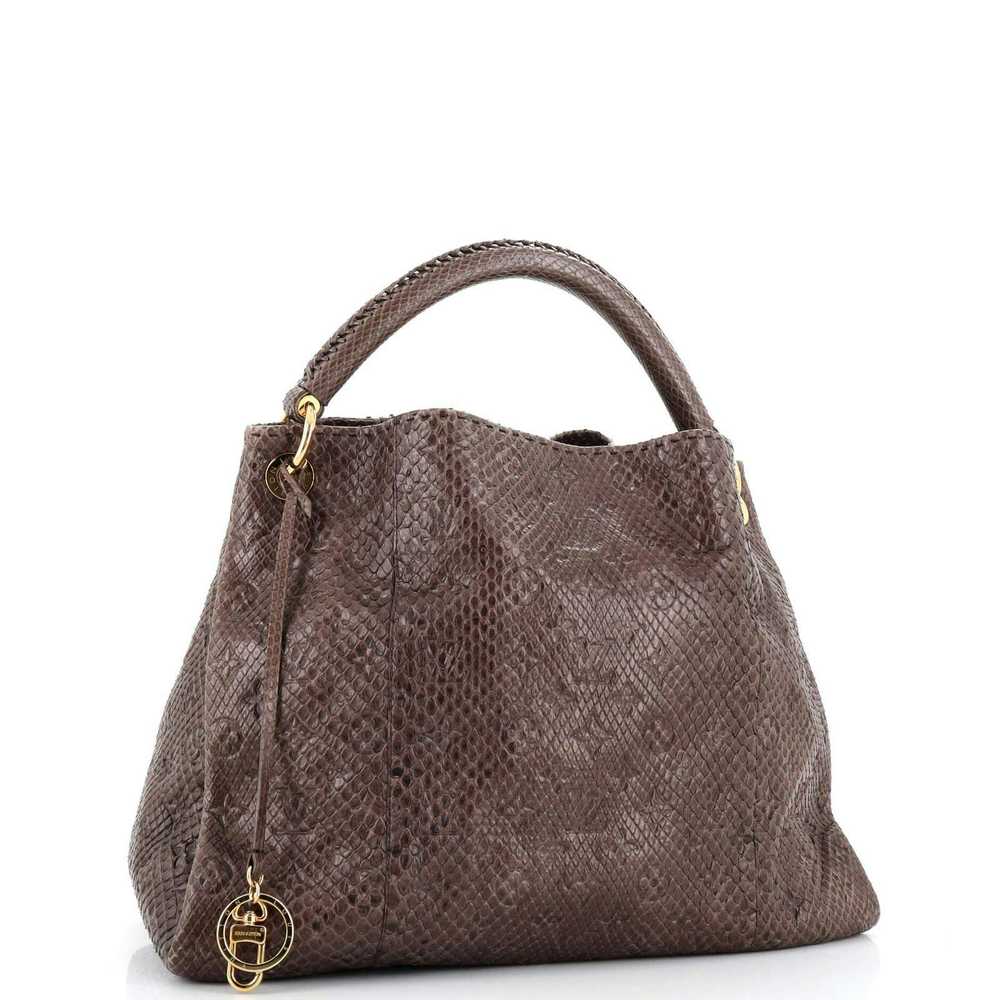 Louis Vuitton Artsy Handbag Monogram Embossed Pyt… - image 2