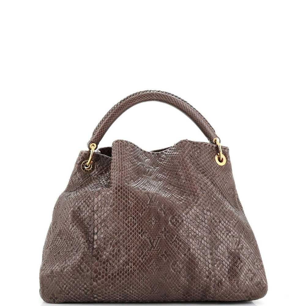 Louis Vuitton Artsy Handbag Monogram Embossed Pyt… - image 3