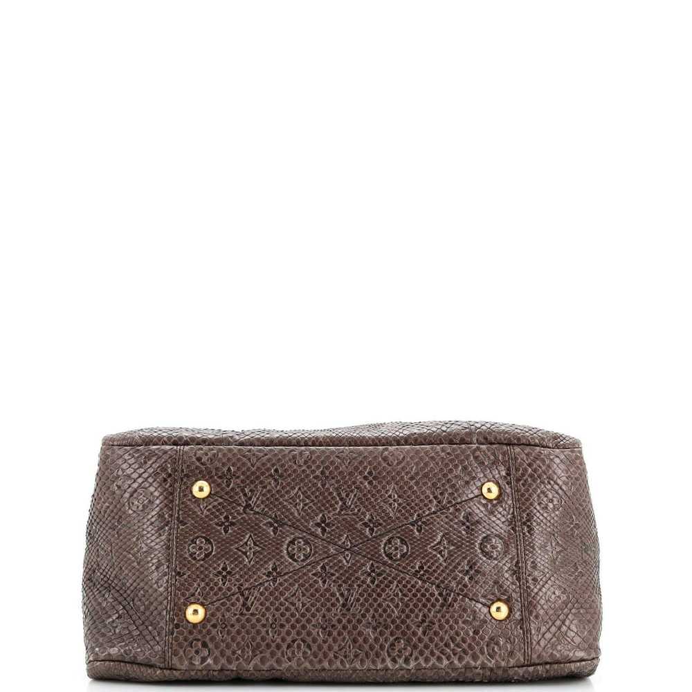Louis Vuitton Artsy Handbag Monogram Embossed Pyt… - image 4