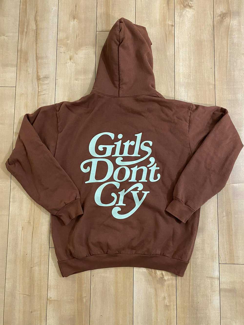 Girls Dont Cry Girls Dont Cry Brown Hoodie - image 1