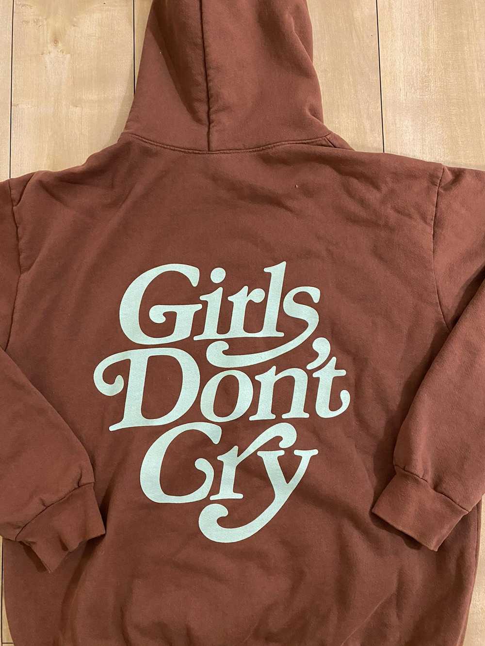 Girls Dont Cry Girls Dont Cry Brown Hoodie - image 2