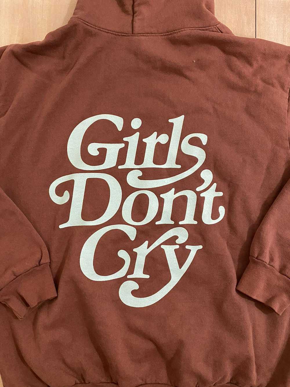 Girls Dont Cry Girls Dont Cry Brown Hoodie - image 7