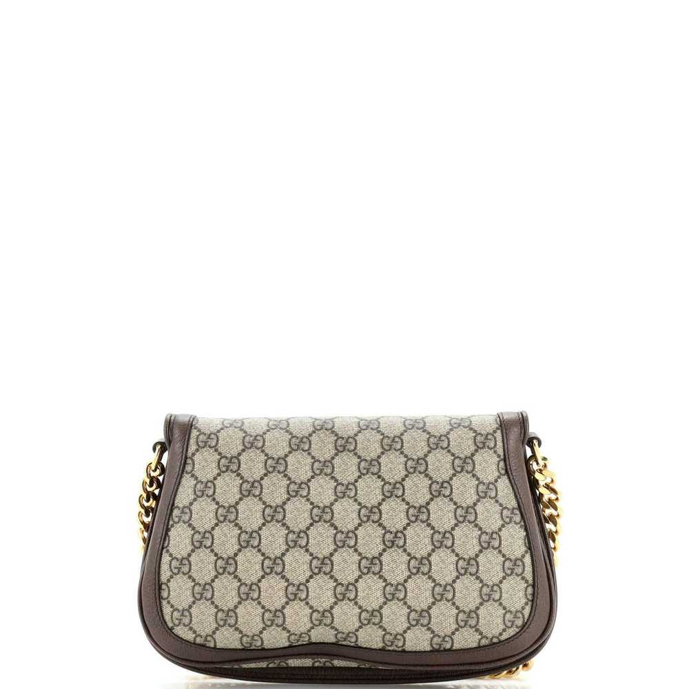 Gucci Blondie NM Flap Bag GG Coated Canvas Small - image 3