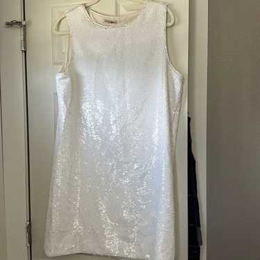 White Sequin Dress - image 1