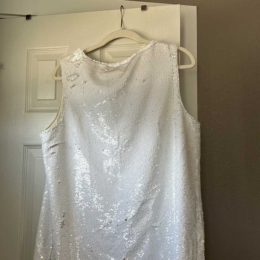 White Sequin Dress - image 6