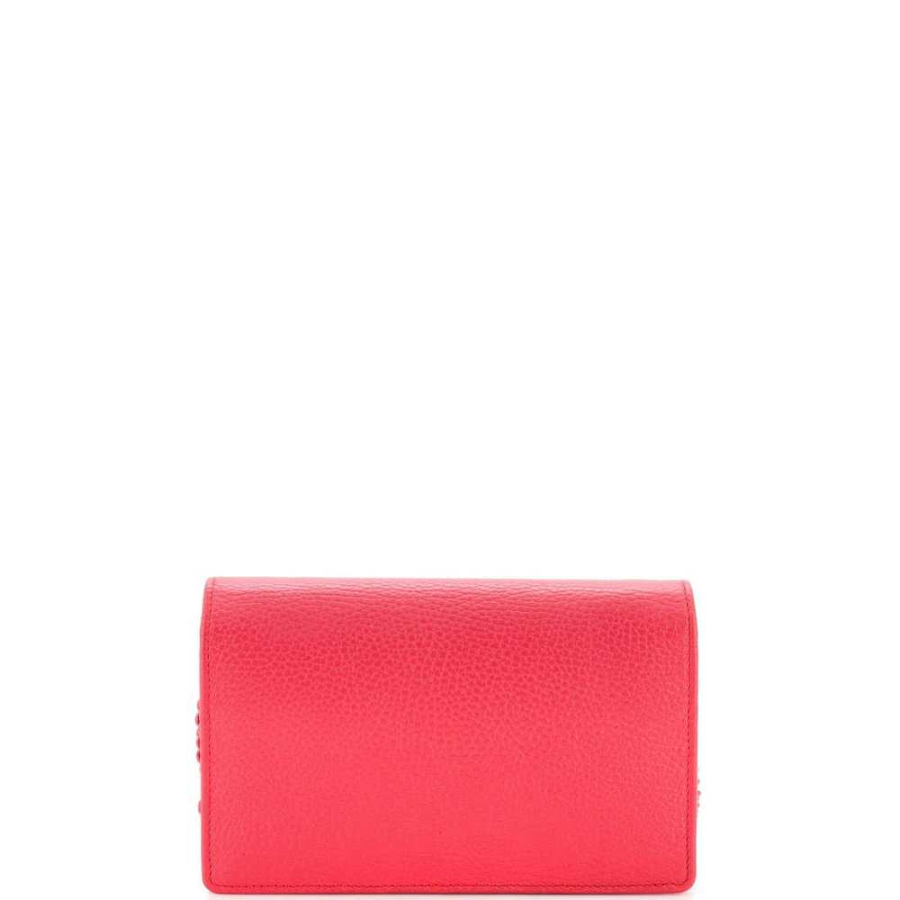 Gucci Petite GG Marmont Chain Wallet Leather Mini - image 3
