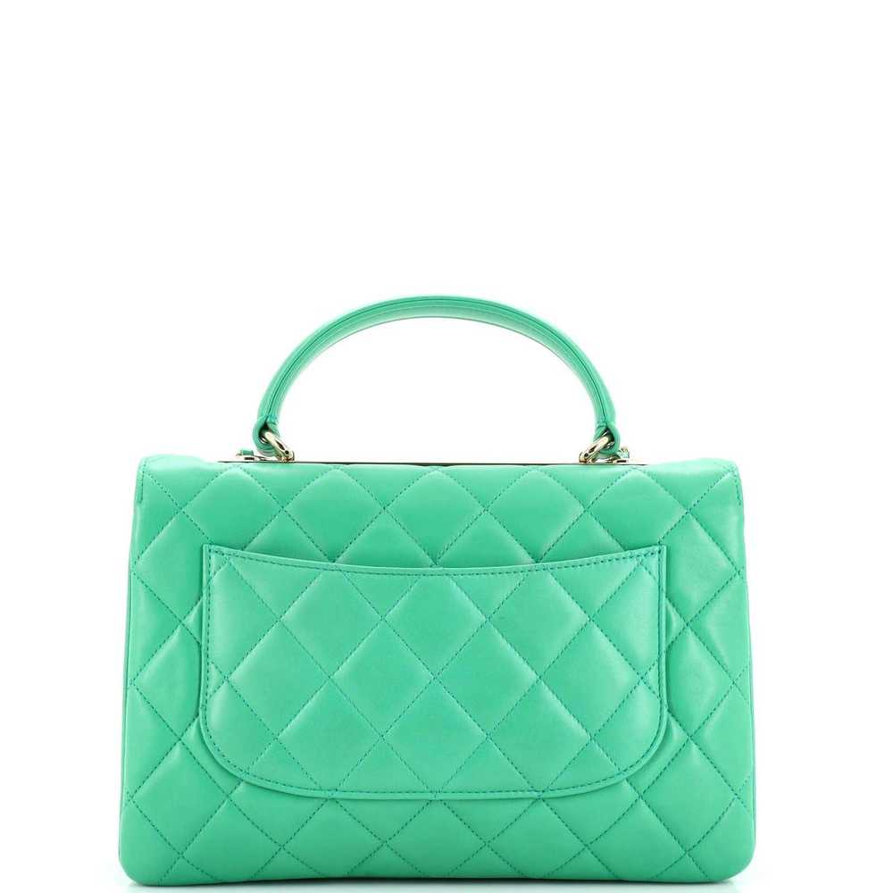 Chanel Trendy CC Top Handle Bag Quilted Lambskin … - image 4