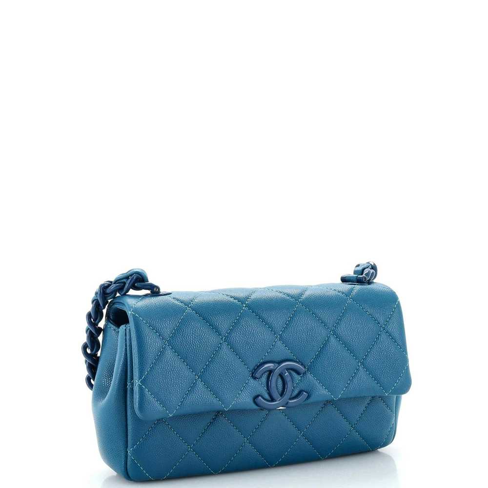 Chanel My Everything Flap Bag Quilted Caviar Small - image 3