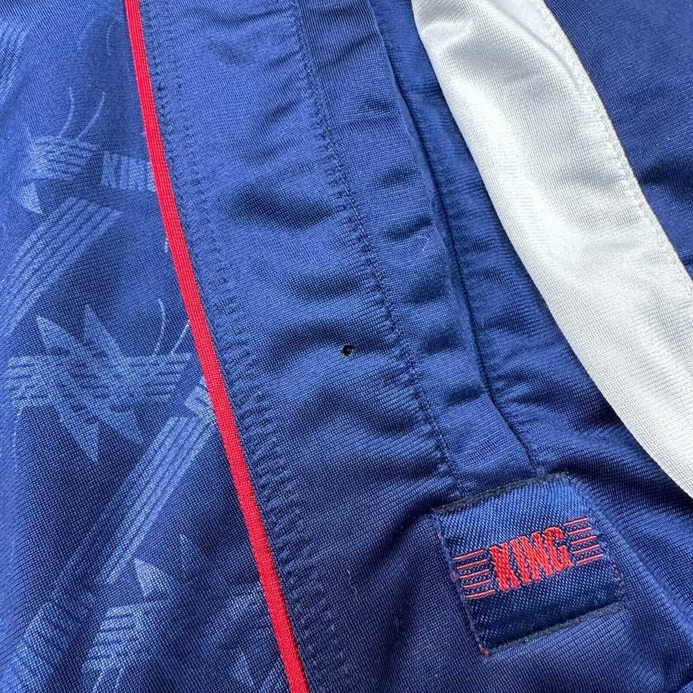 Puma King Track Jacket Sports Vintage Retro Blue … - image 4
