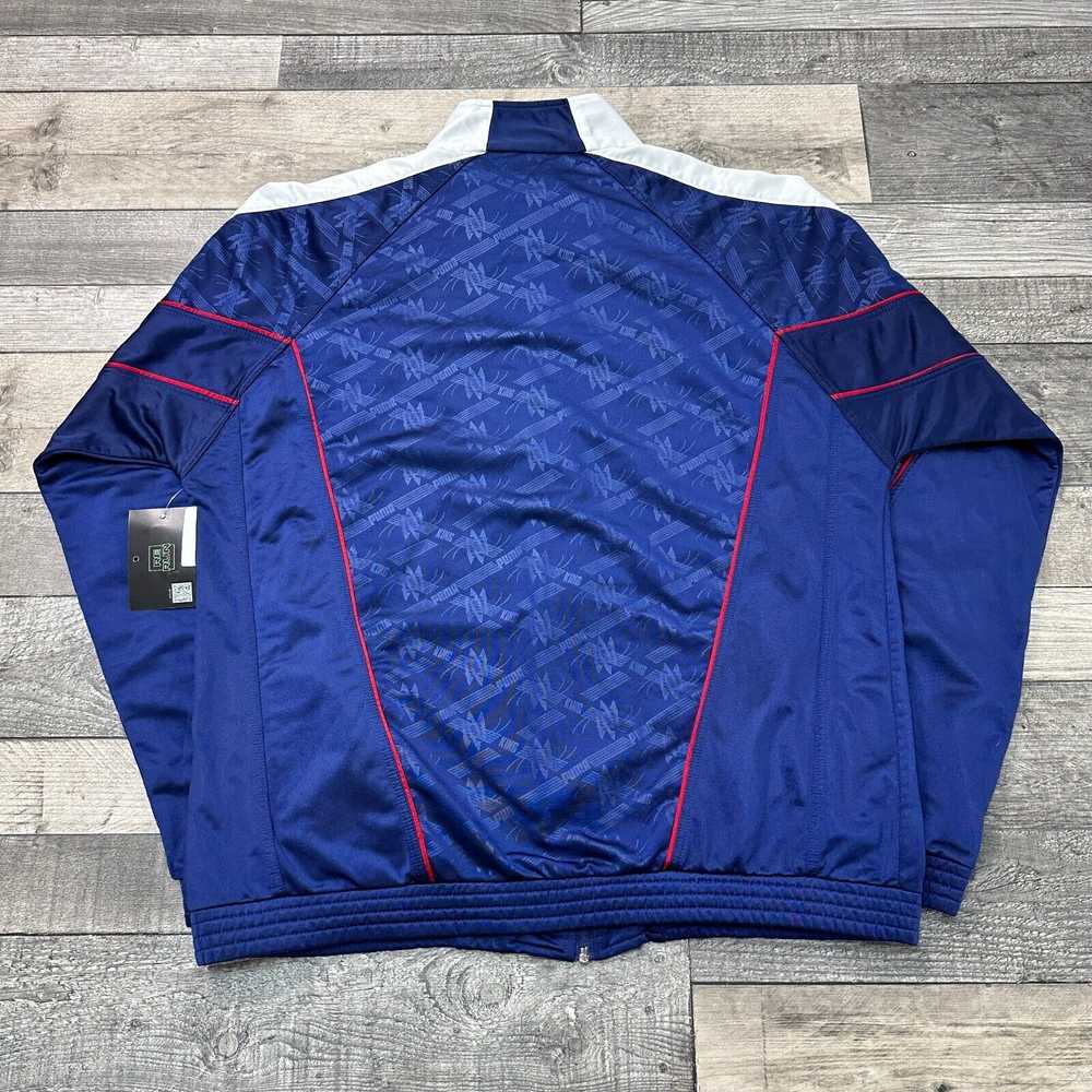 Puma King Track Jacket Sports Vintage Retro Blue … - image 7