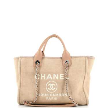 Chanel Deauville NM Tote Mixed Fibers Small