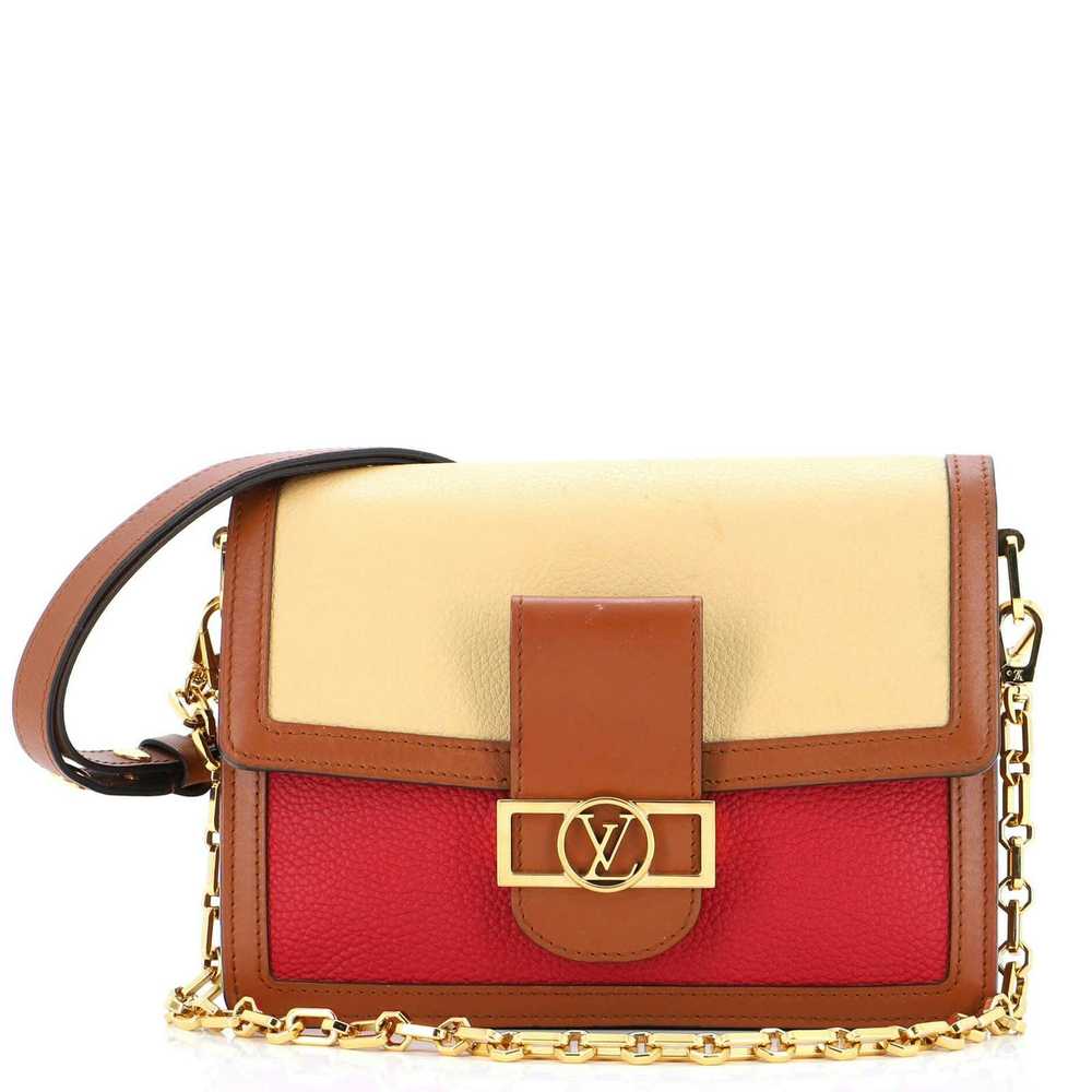 Louis Vuitton Dauphine Shoulder Bag Taurillon Lea… - image 1