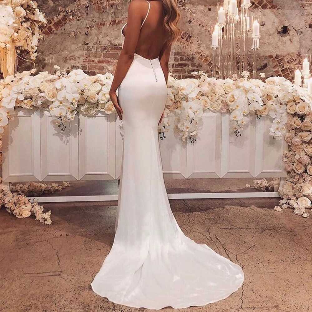 White Gown Wedding Dress - image 1