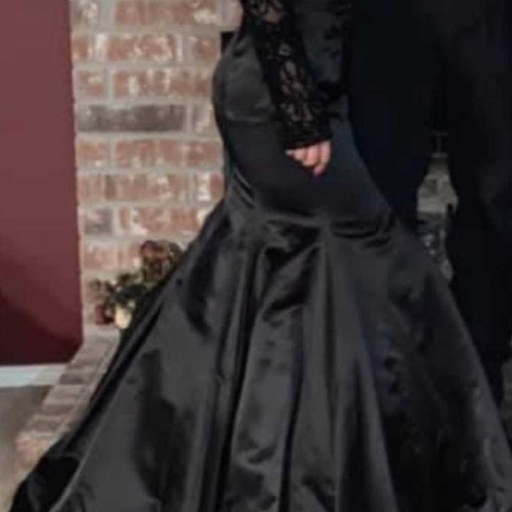 Black Two Piece Prom dress - image 4