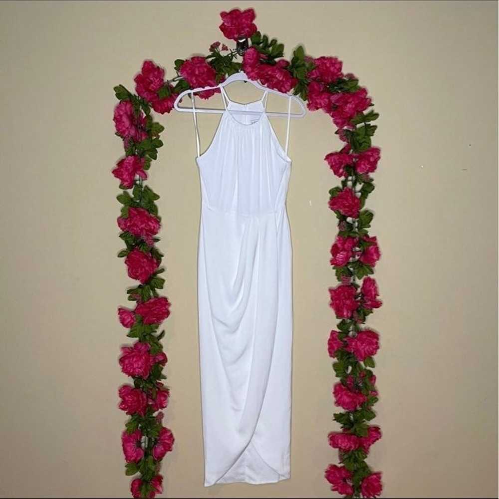 Shona Joy Core High Neck Ruched Dress 2 - image 3