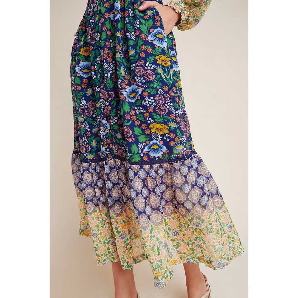 EUC Anthropologie Maeve Ondine Floral Boho Flower… - image 10