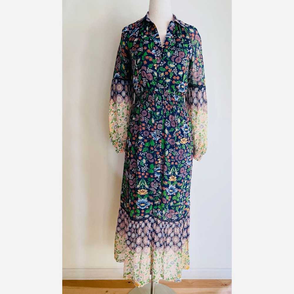 EUC Anthropologie Maeve Ondine Floral Boho Flower… - image 2